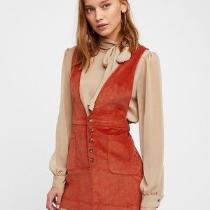 Free People Old School Love Jumper in Copper